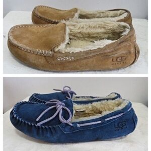 2 Pars of Pre Owned UGG Slipper size 9 but fit like an 8